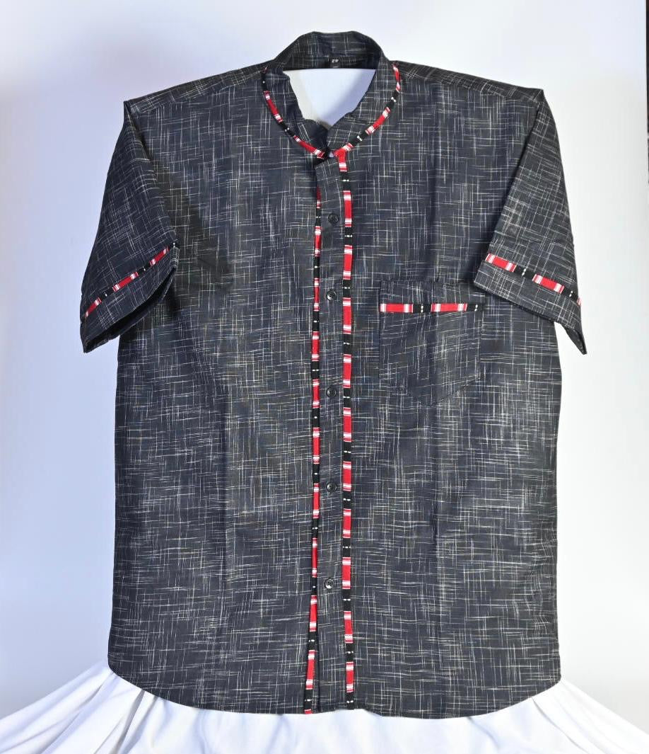 MEN’S SHIRT WITH TRADITIONAL MOTIF OF ASSAM